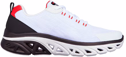 Order Skechers Glide-step Sport Controller 舒適透氣 低筒休閒跑步鞋 白黑色