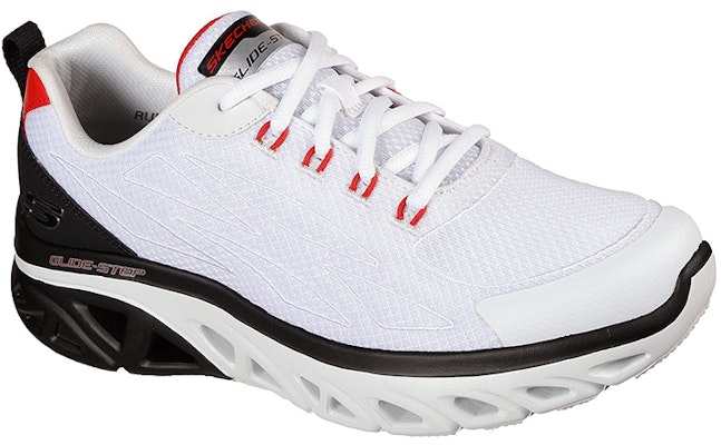 Skechers Glide-step Sport Controller 舒適透氣 低筒休閒跑步鞋 白黑色 Lookbook Skechers Glide-step Sport Controller 舒適透氣 低筒休閒跑步鞋 白黑色