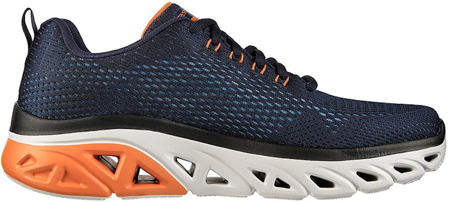 Skechers Glide-Step Sport 'Wave Heat Blue Orange' 232270-NVOR Order Skechers Glide-Step Sport 'Wave Heat Blue Orange' 232270-NVOR