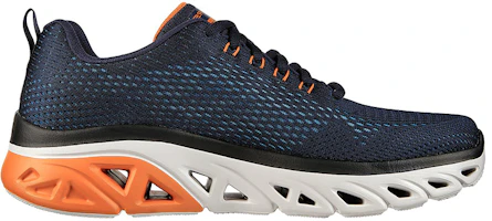 Order Skechers Glide-Step Sport 'Wave Heat Biru Oranye' 232270-NVOR