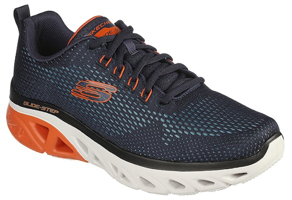Skechers Glide-Step Sport 'Wave Heat Blue Orange' 232270-NVOR Lookbook Skechers Glide-Step Sport 'Wave Heat Blue Orange' 232270-NVOR