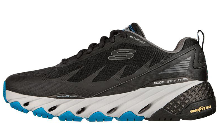 Skechers Glide-Step Trail 'Black Blue' 237254-BLK