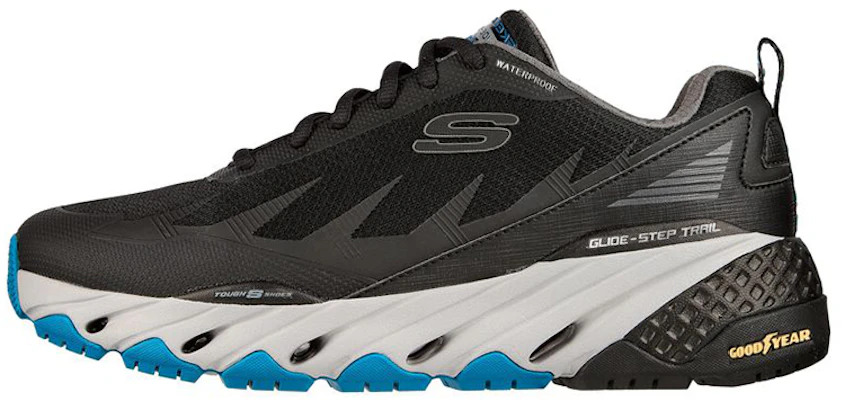 스케쳐스 글라이드-스텝 트레일 블랙/블루 (Skechers Glide-Step Trail 블랙/블루) 237254-BLK Buy 스케쳐스 글라이드-스텝 트레일 블랙/블루 (Skechers Glide-Step Trail 블랙/블루) 237254-BLK