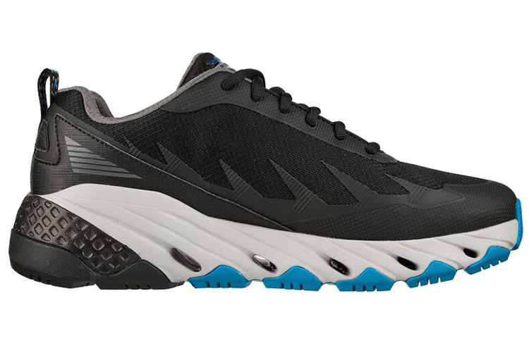 Order 스케쳐스 글라이드-스텝 트레일 블랙/블루 (Skechers Glide-Step Trail 블랙/블루) 237254-BLK