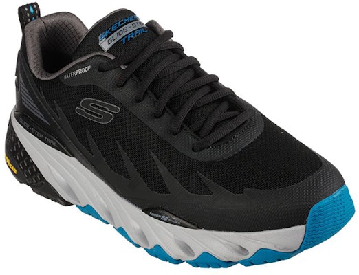 Skechers Glide-Step Trail 低幫運動休閒鞋 黑藍 Lookbook Skechers Glide-Step Trail 低幫運動休閒鞋 黑藍