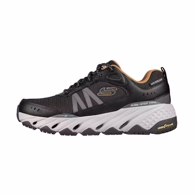 Skechers Glide-Step Trail 'Black Grey Oxen'