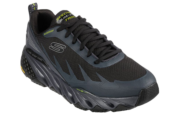 Lookbook 스케쳐스 글라이드-스텝 트레일 '차콜 블랙' (Skechers Glide-Step Trail '차콜 블랙') 237254-CHAR
