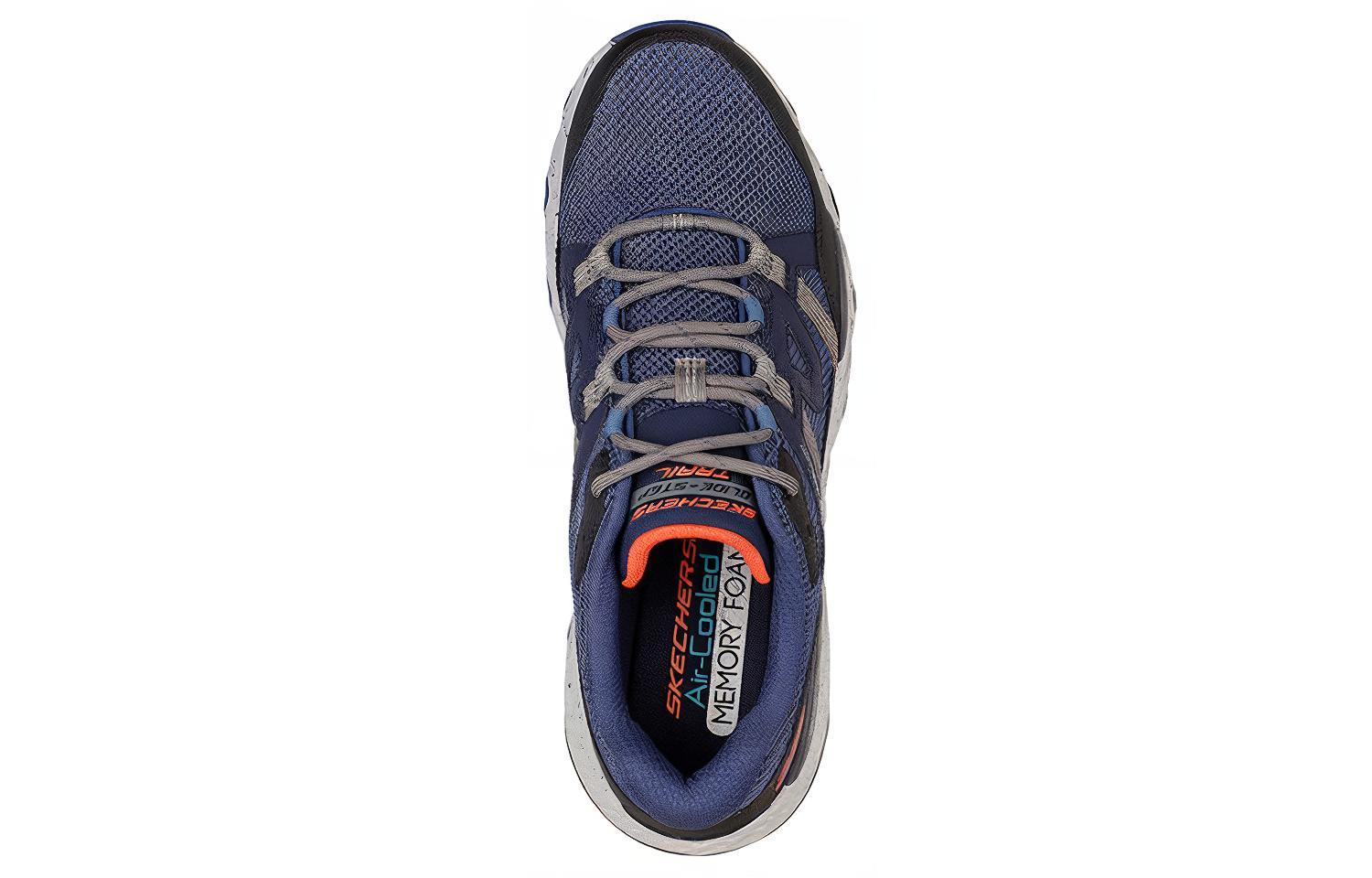 Shop Skechers Glide-Step Trail 'Inventor Biru Hitam' 237253C-NVBK