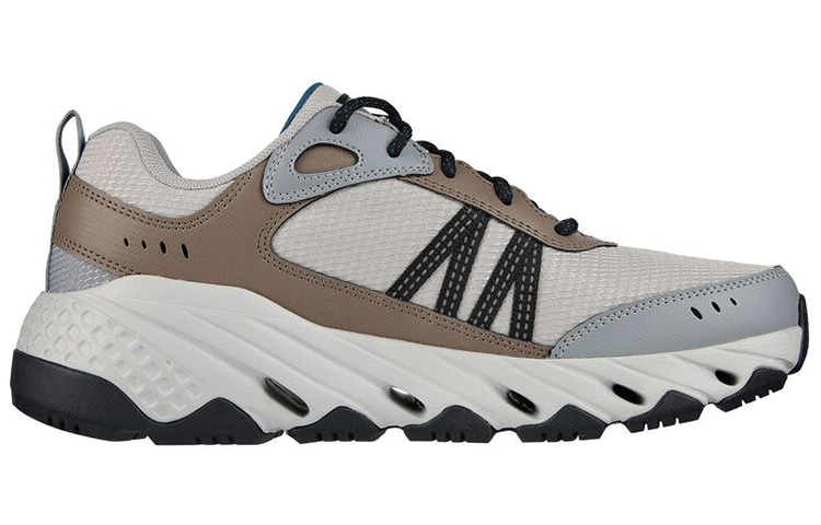 Order Skechers Glide-Step Jejak 'Abu-Coklat Oxen' 237256-NTMT