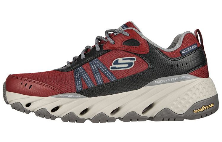 Skechers Glide-Step Trail 'Oxen Red Black' 237256-BURG