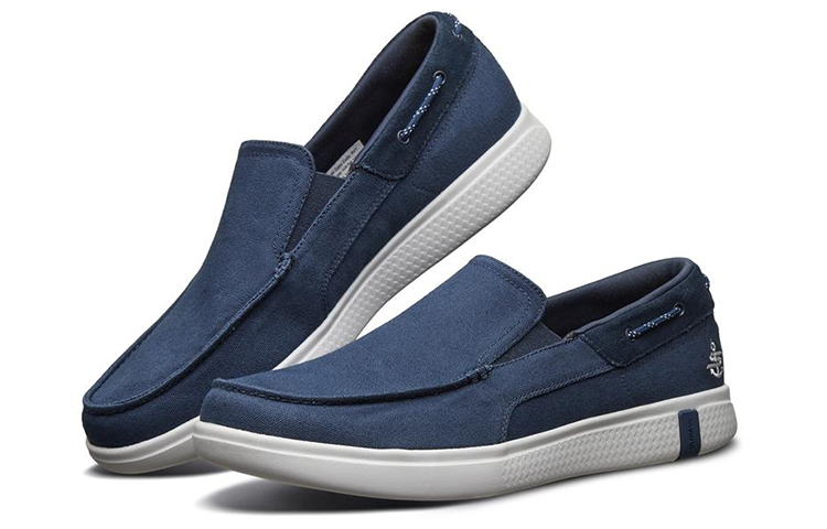 Lookbook Skechers Glide 2.0 Ultra ''Blauer Slip-On'' 55446-NVY