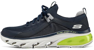 Skechers Glide Step Flex 'Blue Yellow' 232537-NVLM Skechers Glide Step Flex 'Blue Yellow' 232537-NVLM
