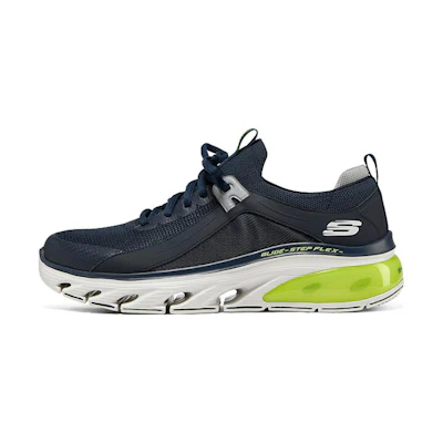 Skechers Glide Step Flex 'Blue Yellow'
