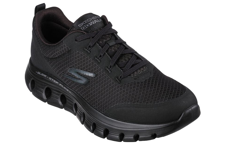 Lookbook Skechers Glide Step Go Walk Ryder 'Hitam' 216225-BBK