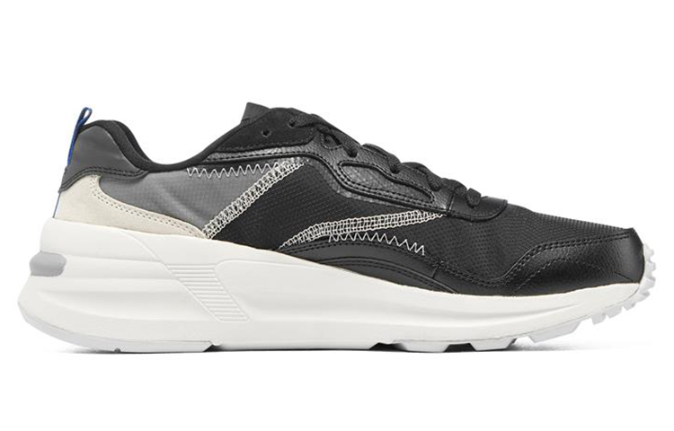 Order スケチャーズ グローバルジョガー 黒灰青 (Sukechāzu Gurōbaru Jogā Kuro Hai Ao) 894122-BKMT