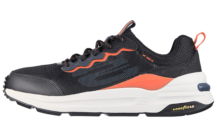 Skechers Global Jogger 'Black Orange' 237203-BKMT