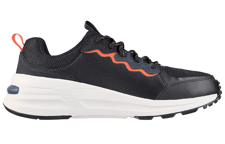 Skechers Global Jogger 'Black Orange' 圖 2