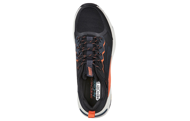 Skechers Global Jogger 'Black Orange' 圖 4
