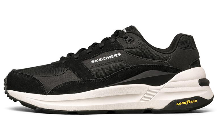 Skechers Global Jogger Low-Top Sneakers Black/White 237200-BKW