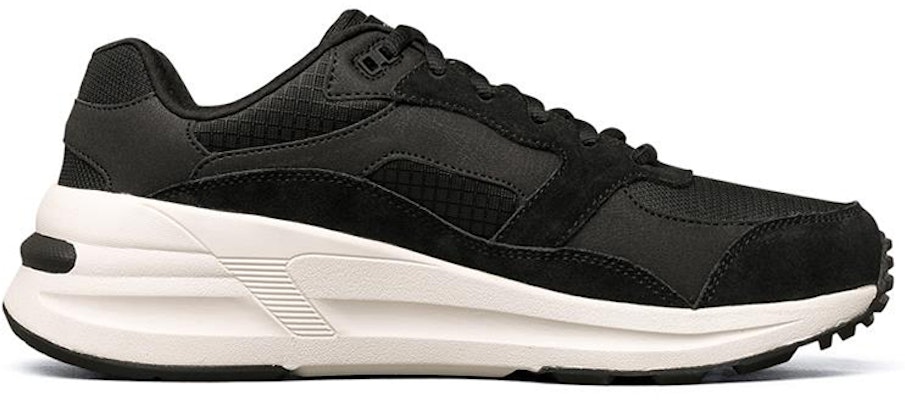 Skechers全球慢跑者低筒運動鞋 黑白 Order Skechers全球慢跑者低筒運動鞋 黑白