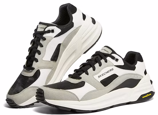 Skechers Global Jogger ''Schwarz Weiß'' 894010-BKW Lookbook Skechers Global Jogger ''Schwarz Weiß'' 894010-BKW