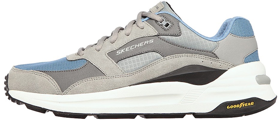 Skechers 全球慢跑者 休閒 低筒 跑步鞋 男款 灰藍 Buy Skechers 全球慢跑者 休閒 低筒 跑步鞋 男款 灰藍