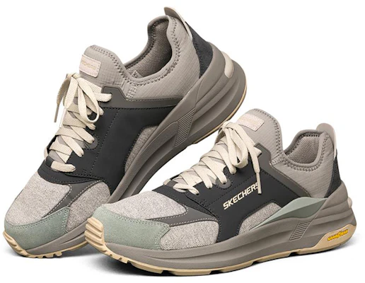 Skechers Global Jogger Basse Marron 237201-CCMT Lookbook Skechers Global Jogger Basse Marron 237201-CCMT