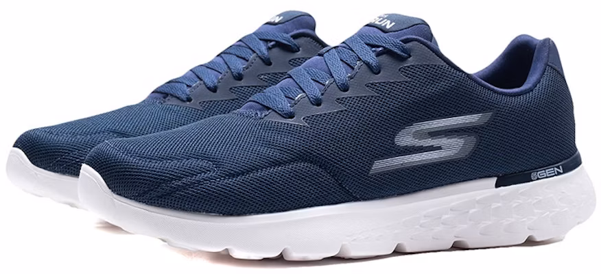 Skechers Go 400 Lage Sneakers Blauw 55292-NVY Lookbook Skechers Go 400 Lage Sneakers Blauw 55292-NVY