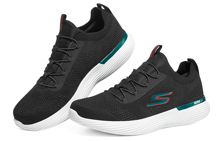 Lookbook Skechers Go 'Black White Low-Top Casual Runner' 220158-BKW