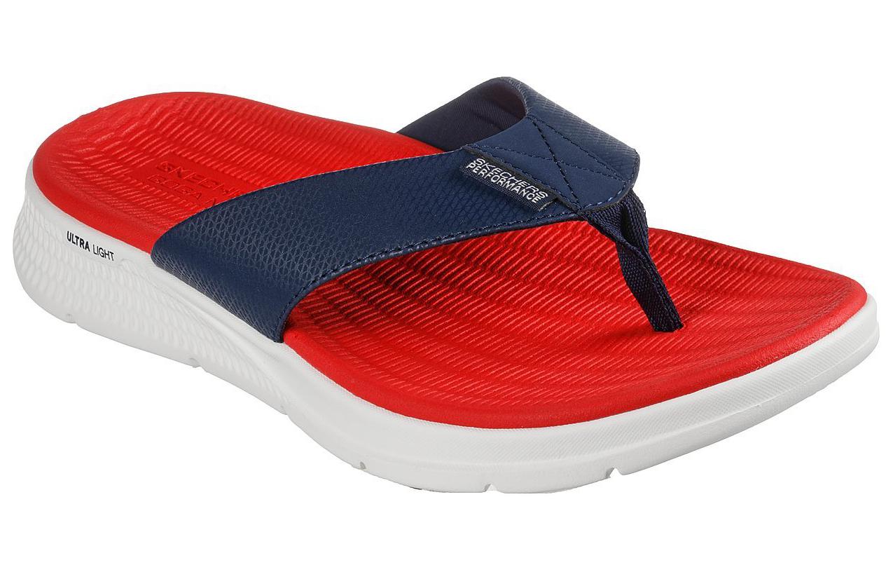 Lookbook Skechers Go Consistent 'Blue Red' 229035-NVRD