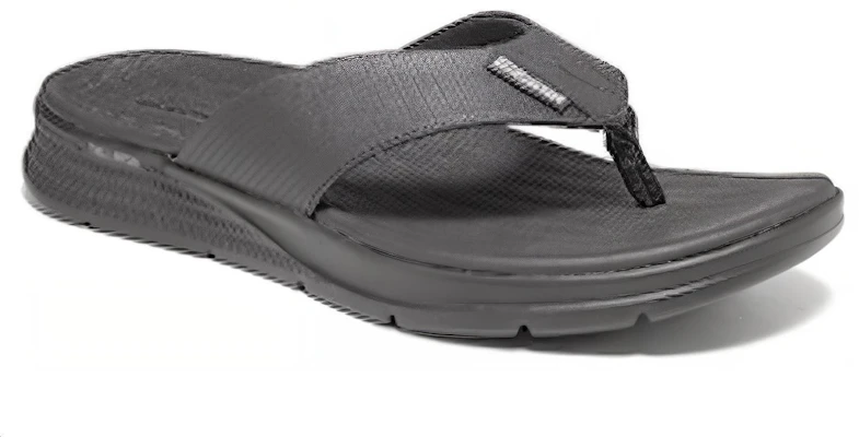 Skechers Go Consistent 'Casual Comfort Flip-Flop Black' 229035-BBK Shop Skechers Go Consistent 'Casual Comfort Flip-Flop Black' 229035-BBK