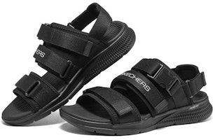 Sandal Skechers Go Consistent 'Hitam Semua' 894067-BBK Lookbook Sandal Skechers Go Consistent 'Hitam Semua' 894067-BBK