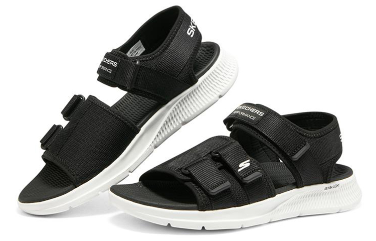 Lookbook Sandalias Skechers Go Consistent 'Negro' 894068-BLK