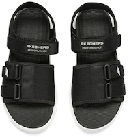 Shop Skechers Go Consistent 涼鞋 休閒 沙灘涼鞋 男款 黑色