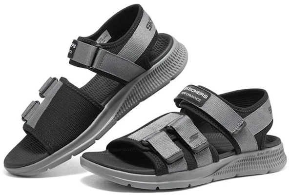 Sandali Skechers Go Consistent ''Grigio Nero'' 894068-CCBK Lookbook Sandali Skechers Go Consistent ''Grigio Nero'' 894068-CCBK