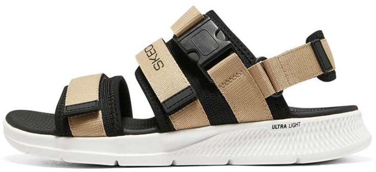skechers-go-consistent-sandal-grey-brown-black-894067-tpbk