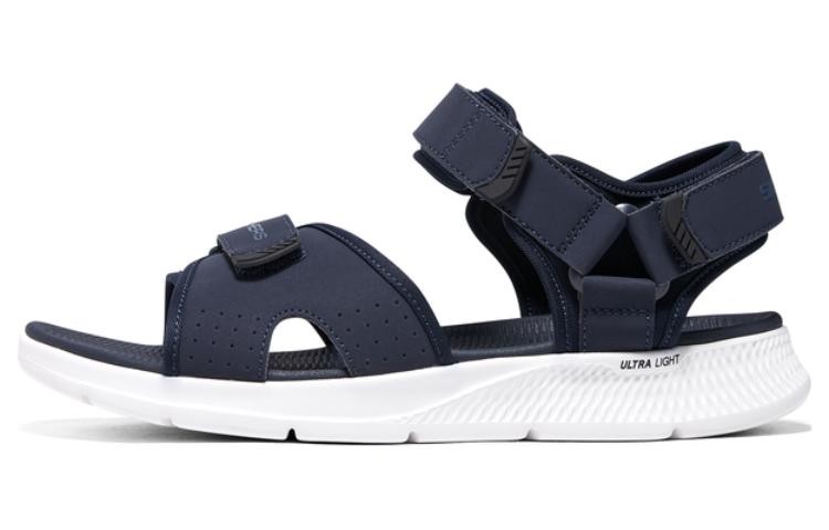 Buy 스케쳐스 고 컨시스턴트 샌들 (블루/블랙/화이트, 미끄럼 방지) 229097-NVBK