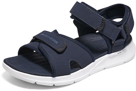 Skechers Go Consistent Sandal 'Anti-Selip Biru Hitam Putih' 229097-NVBK Lookbook Skechers Go Consistent Sandal 'Anti-Selip Biru Hitam Putih' 229097-NVBK