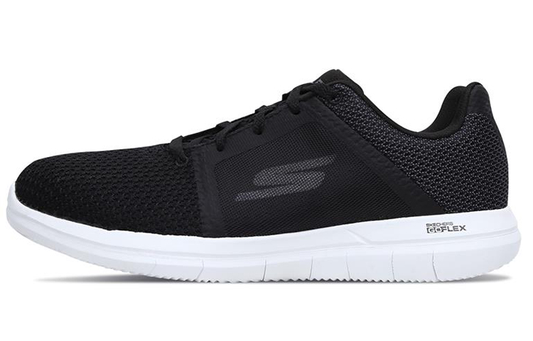 Skechers Go Flex 2 'Black White' 54014-BKW