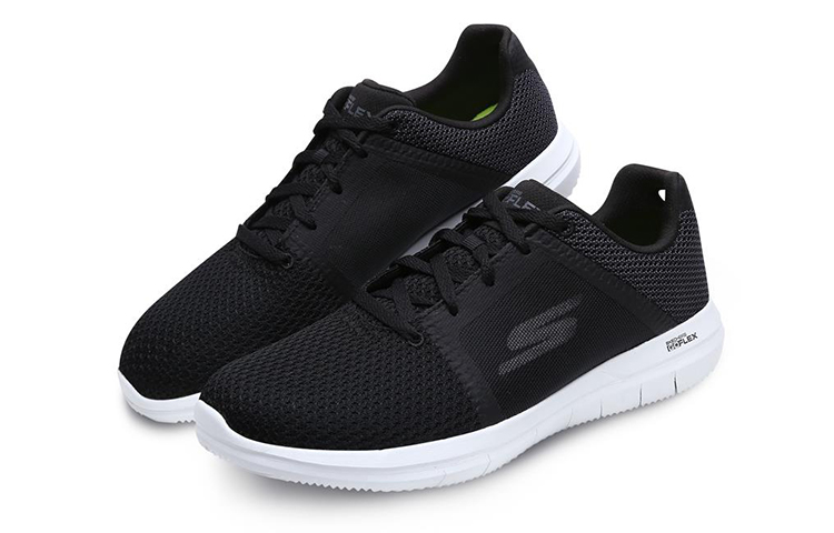 Lookbook Skechers Go Flex 2 'Black White' 54014-BKW