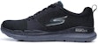 Skechers Go Flex Train 'Hitam Kelabu Merah' 54823-BKGR