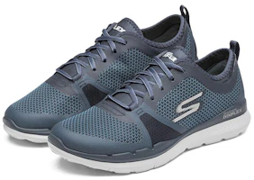 Lookbook Skechers Go Flex Train Conquer 舒適透氣 低筒綜合訓練鞋 海軍藍