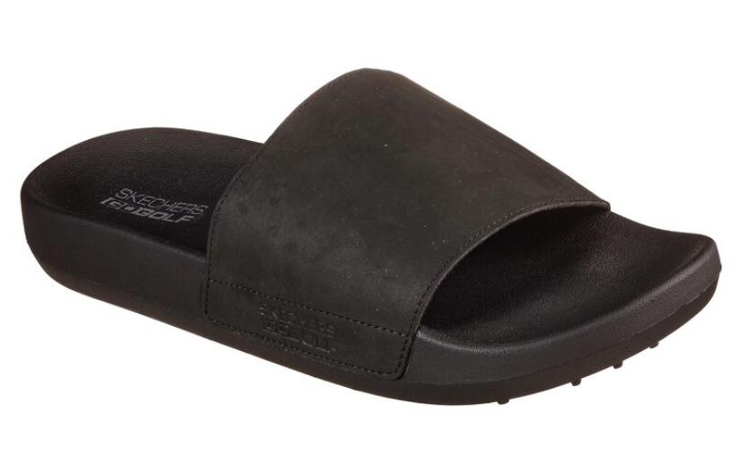 Lookbook 斯凯奇 Go Golf 19洞高尔夫凉鞋‘全黑’ 54564-BBK