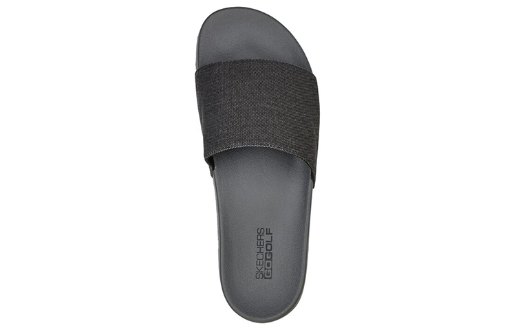 Shop Skechers Go Golf 19th Hole Slide 'Hitam' 214042-BKGY