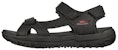 Skechers Go Golf 600 Sandal 'Lembut Selesa Sukan Hitam' 214041-BBK