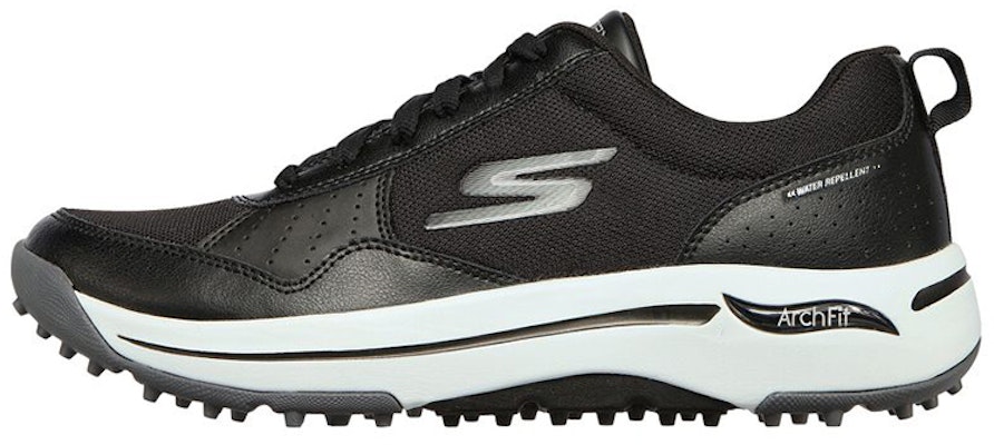 Skechers Go Golf Arch Fit Line Up 'Black Comfort Breathable Running' 214018-BKW Buy Skechers Go Golf Arch Fit Line Up 'Black Comfort Breathable Running' 214018-BKW