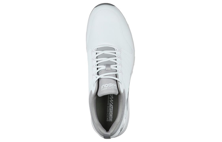 Shop Skechers Go Golf Elite 4-Victory 'Putih Abu-abu' 214022-WGY
