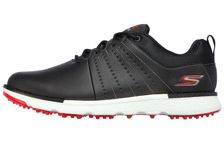 Skechers Go Golf Elite Tour Sl Cozy Shoe Black Red 214004-BKRD