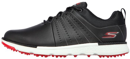 Skechers Go Golf Elite Tour Sl Cozy Shoe Black Red 214004-BKRD Skechers Go Golf Elite Tour Sl Cozy Shoe Black Red 214004-BKRD