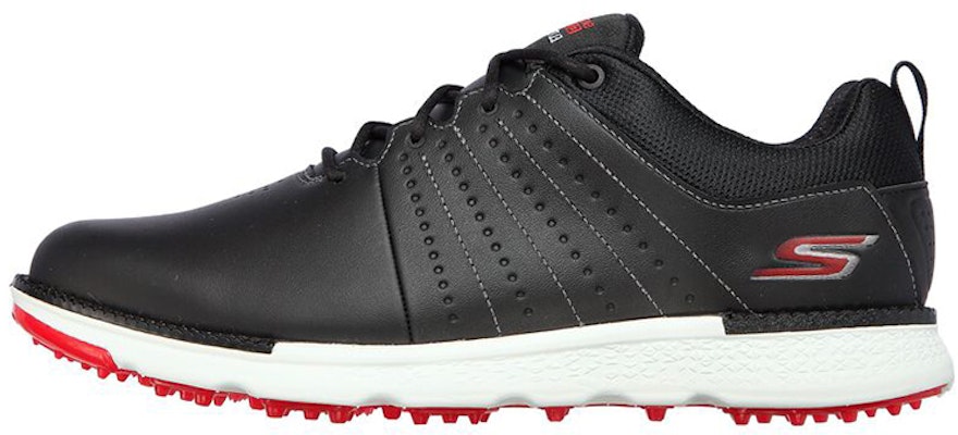Skechers Go Golf Elite Tour Sl Cozy Shoe Black Red 214004-BKRD Buy Skechers Go Golf Elite Tour Sl Cozy Shoe Black Red 214004-BKRD
